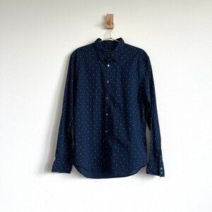 John Varvatos USA Navy w/ Stars Print Button Down Shirt - M